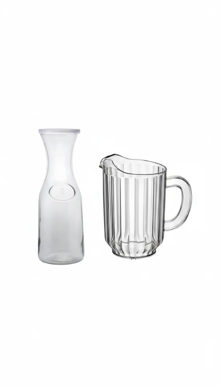 Carafe and pitcher rentals for beverage service at weddings and events in Chicago suburbs
