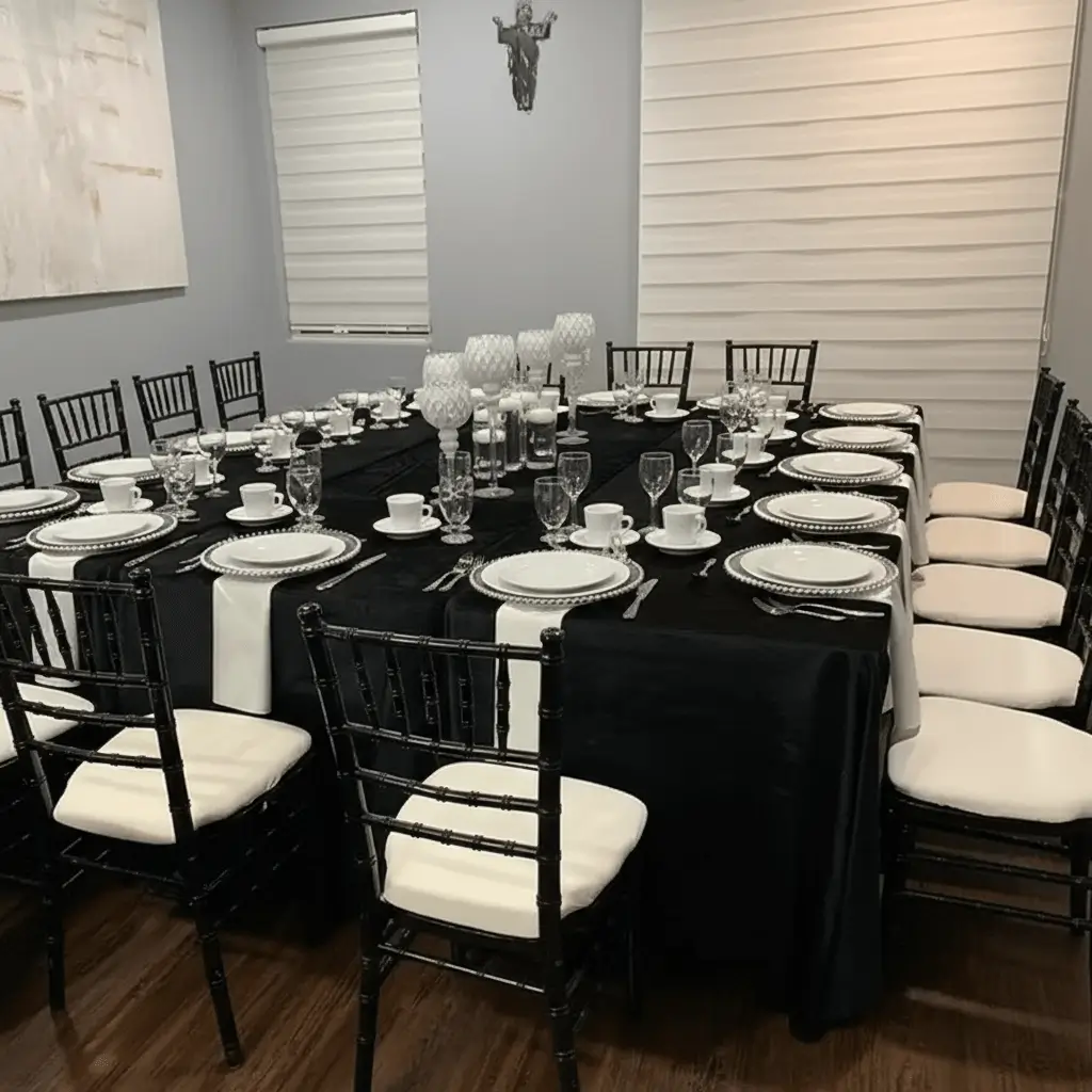 Dinnerware rentals for weddings and corporate events in Chicago suburbs and Northwest Indiana