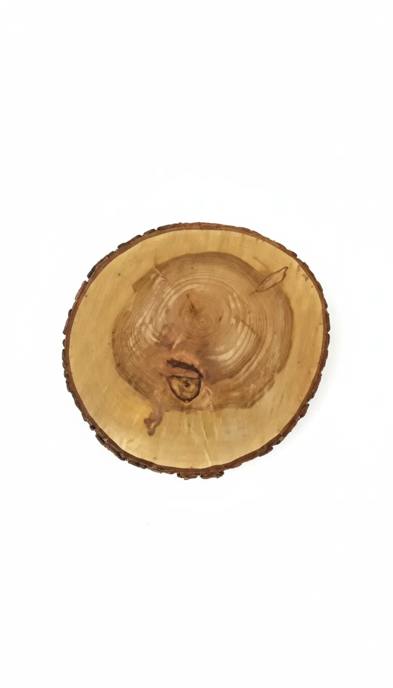 Wood charger plate rental for rustic weddings and celebrations in Chicagoland