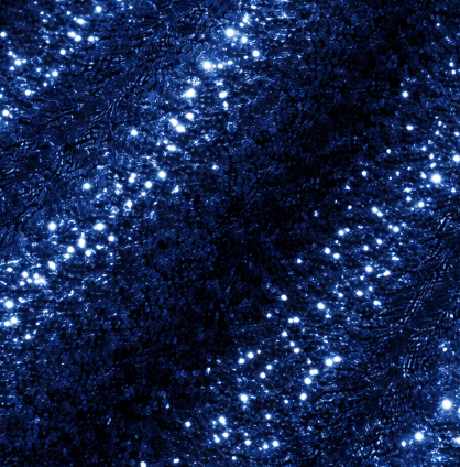 Navy blue sequin tablecloth rental for corporate events and weddings in Chicagoland