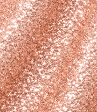 Rose gold sequin linen rental for weddings and upscale events in Chicagoland