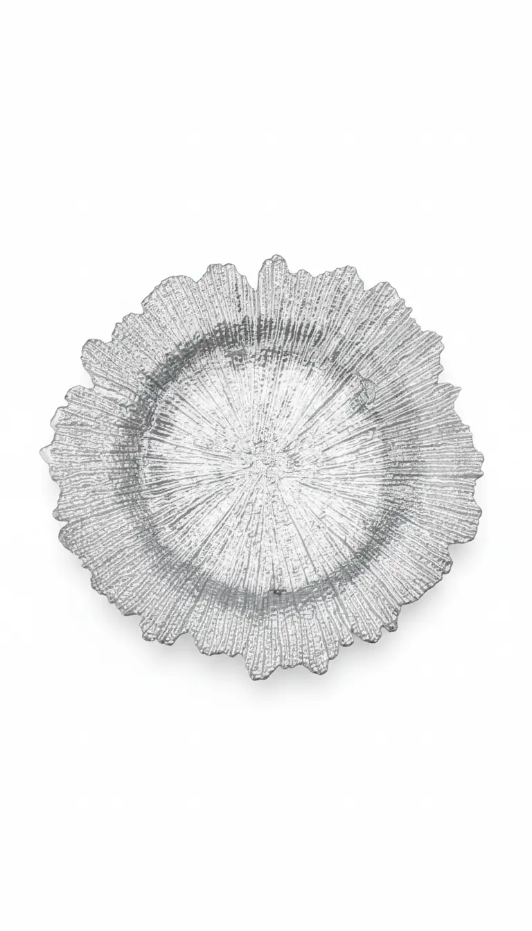 Silver reef charger plate rental for formal celebrations in Northwest Indiana