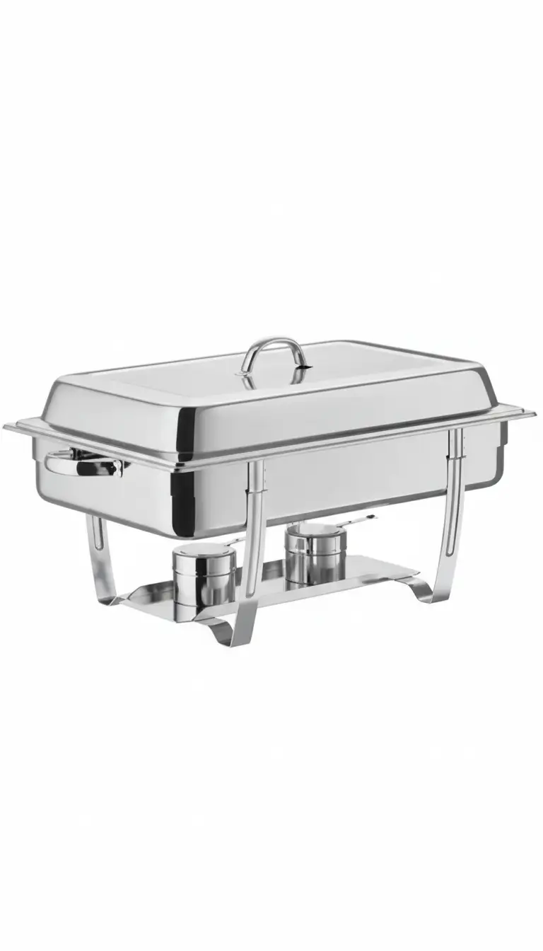 Standard chafing dish rental for buffet service at weddings in Chicago suburbs