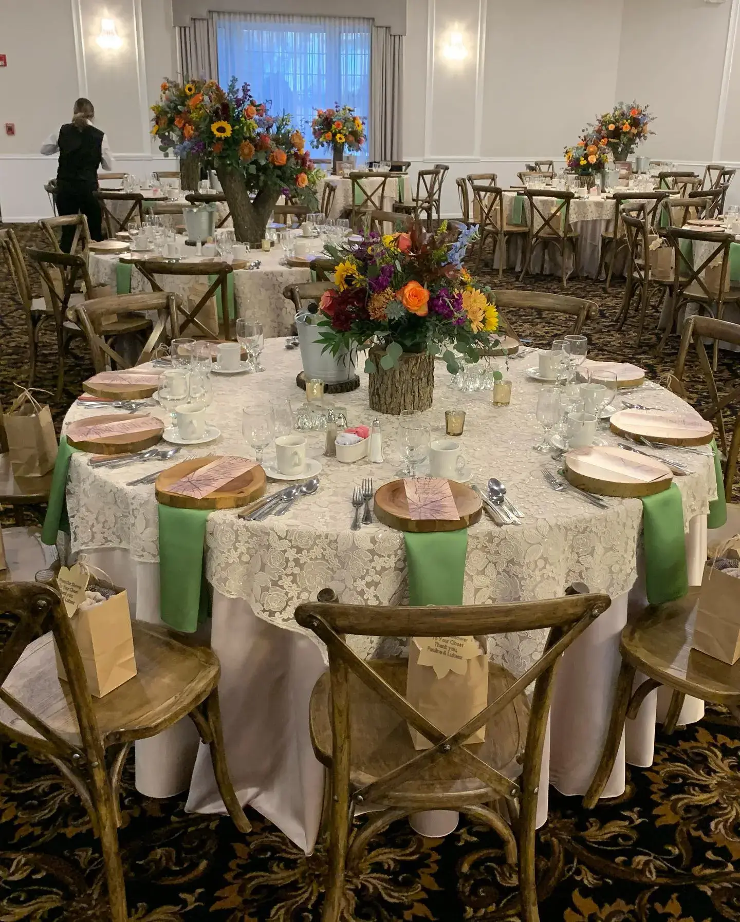 Bridal shower event rentals chairs backdrop decor Chicagoland IL