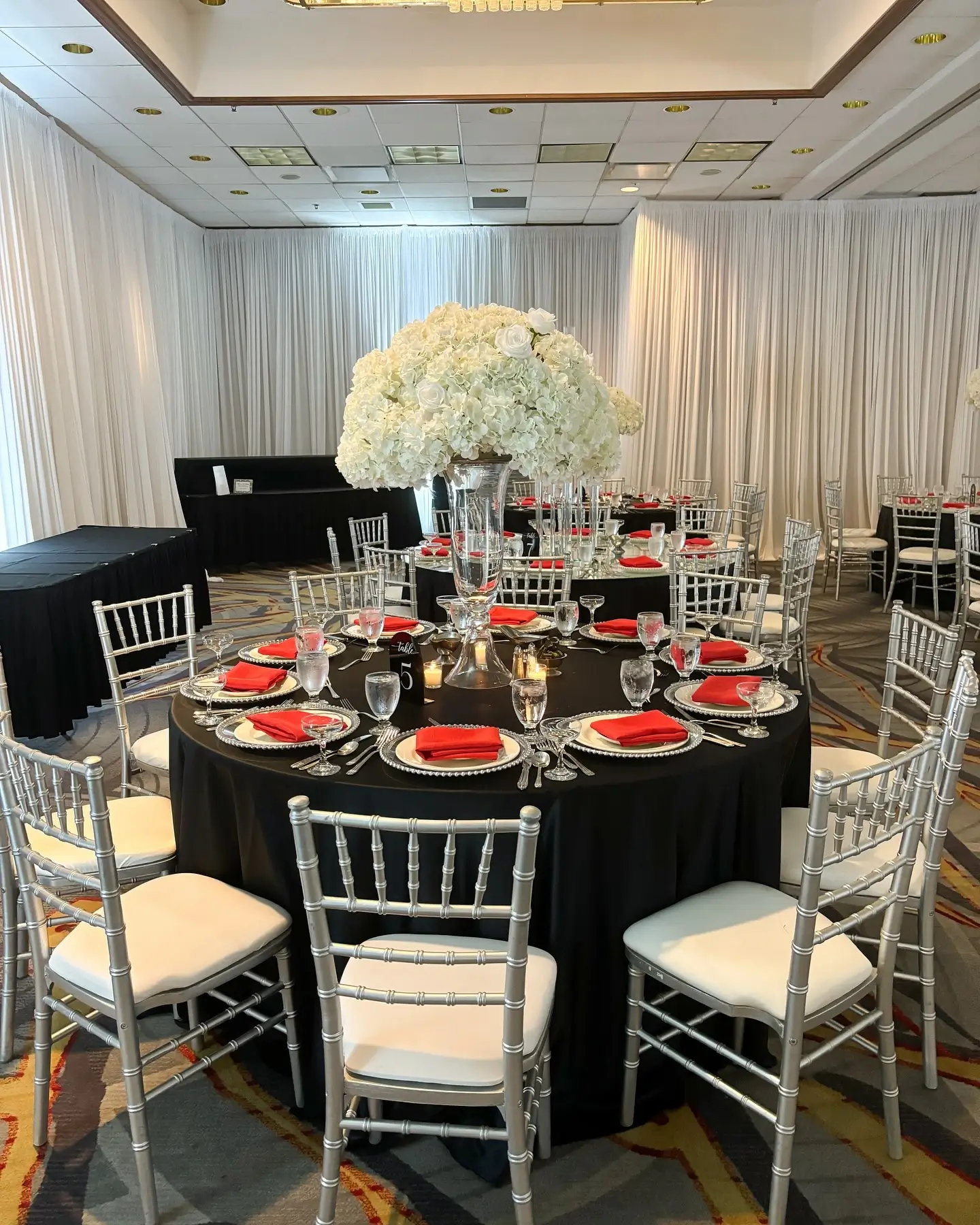 Table decor design rental for events and weddings Chicagoland IL