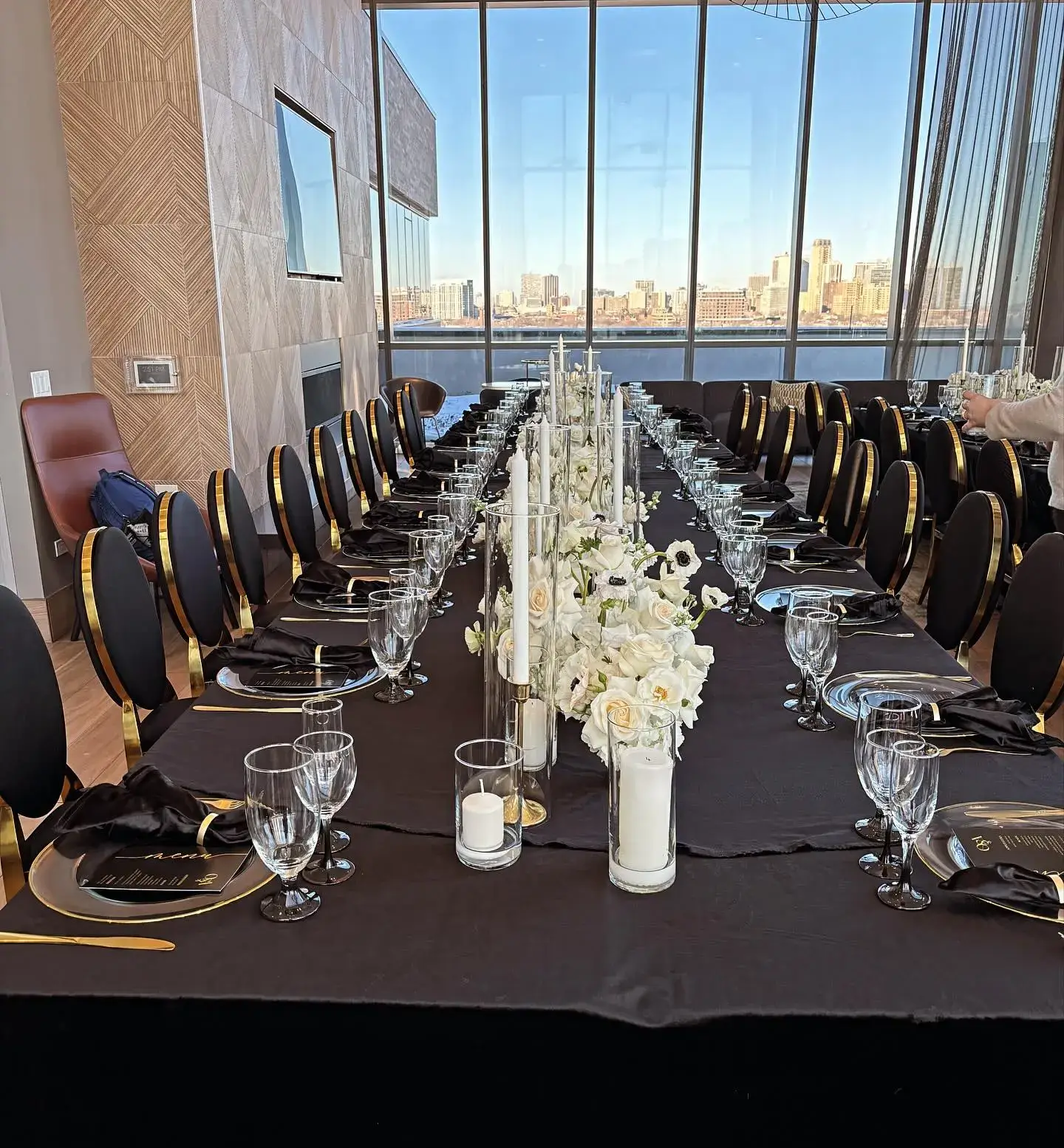 Full event setup rentals chairs linens tableware Chicagoland IL