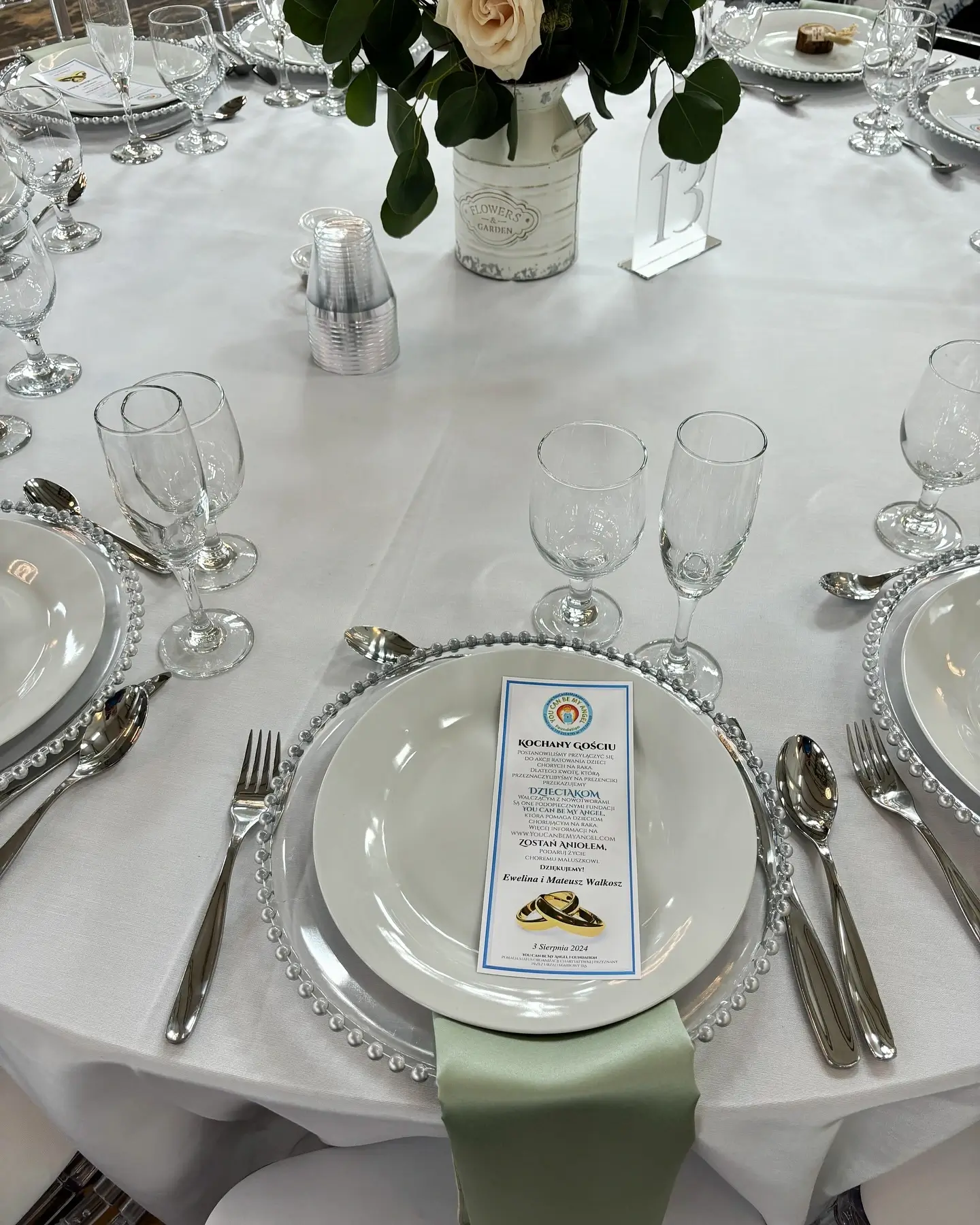 Full tableware setup rental for events Chicago Naperville Chicagoland