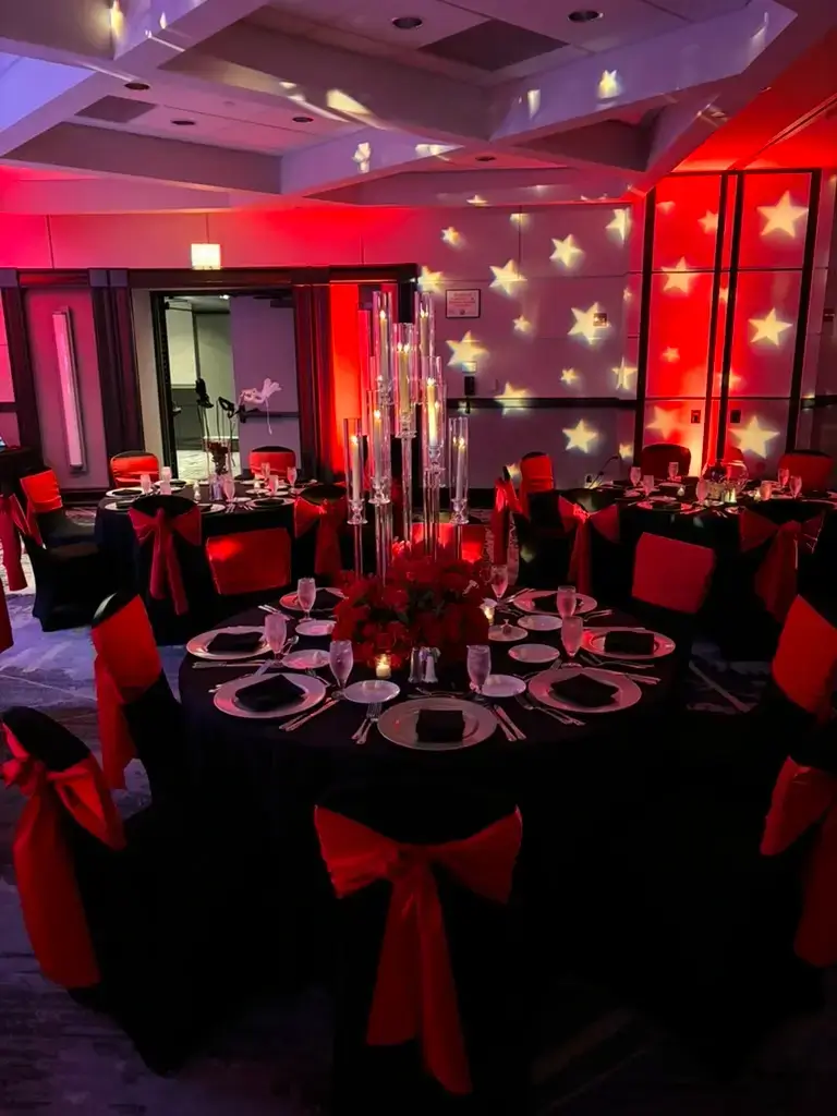Gala celebration event rental package serving Chicago Naperville Joliet IL