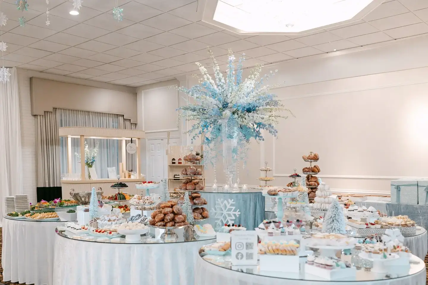 Blue Sweet Table
